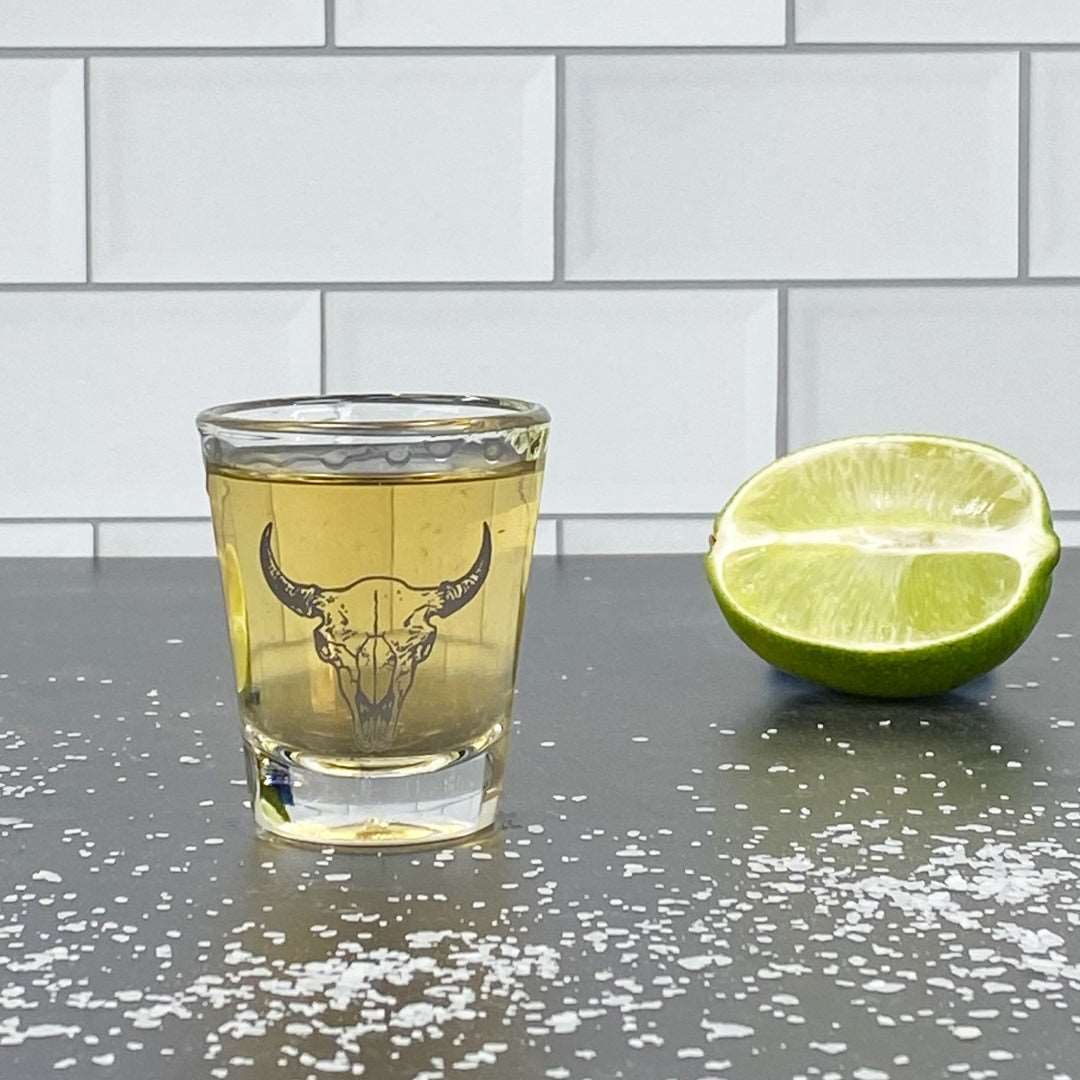 Buffalo Skull Glass Shooter - Counter Couture