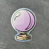Crystal Ball Vinyl Sticker - Waterproof & Scratch Proof Halloween Decals