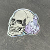 Crystal Skull Vinyl Sticker - Waterproof & Scratch Proof Halloween Decals