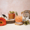 Desert Theme Rocks Glass Set of 4 Gift Option-Counter Couture