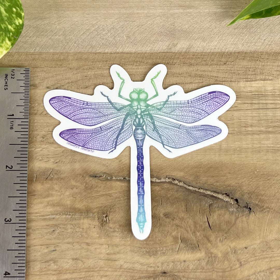 Dragonfly Die Cut Sticker