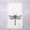 Dragonfly Flour Sack Towel - Cottagecore - Kitchen Towel - Printed Tea Towel - Counter Couture