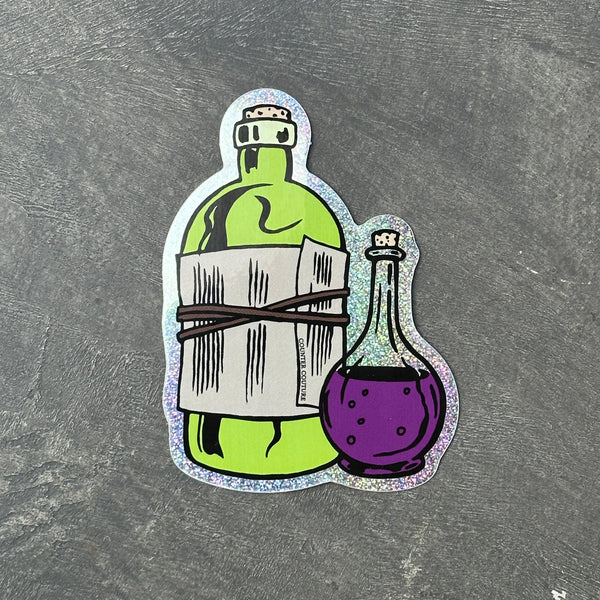 Potion Vinyl Sticker - Waterproof & Scratch Proof Halloween Decals