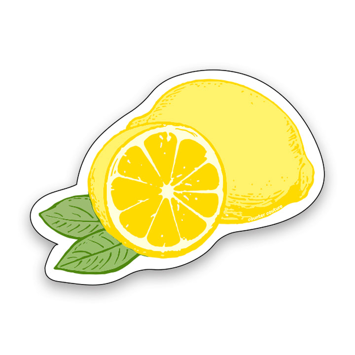 Lemon Sticker