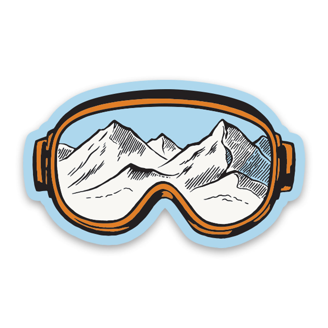 Slope Life Sticker by Counter Couture, perfect for personalizing your water bottle.
