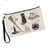 Cute and versatile Spooky Halloween Zipper Pouch from Counter Couture, ideal for travel, cosmetics, and more.