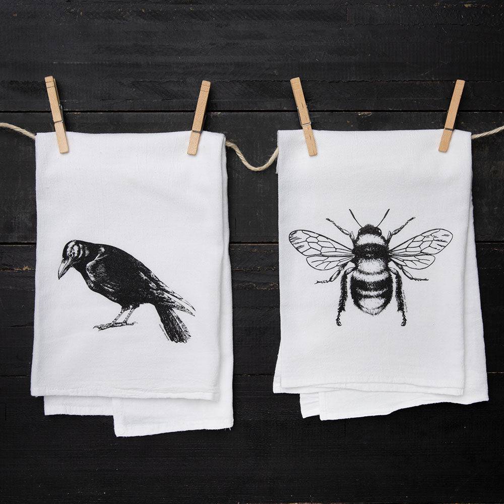 Bee and Crow Tea Towel Set - Counter Couture