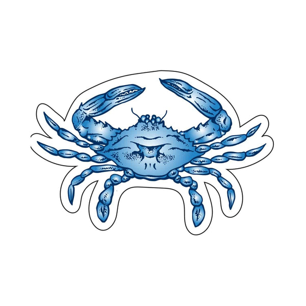 Crab Die Cut Stickers-Counter Couture