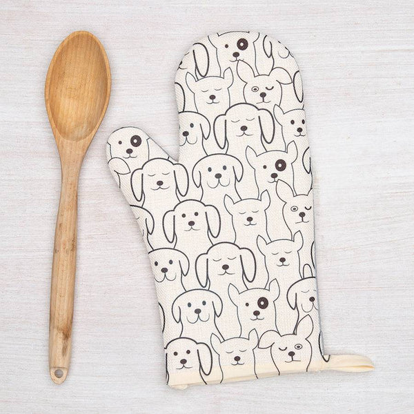 Dog Oven Mitt + Pot Holder - Counter Couture