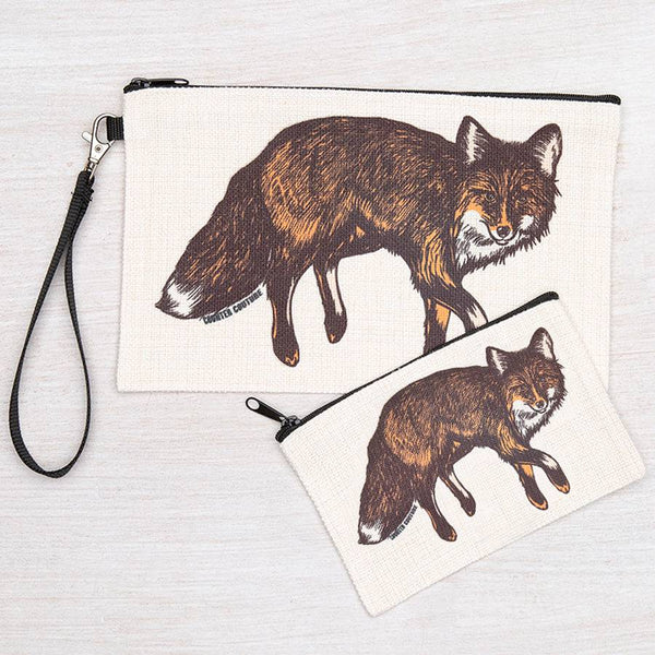 Fox Zipper Pouch - Counter Couture
