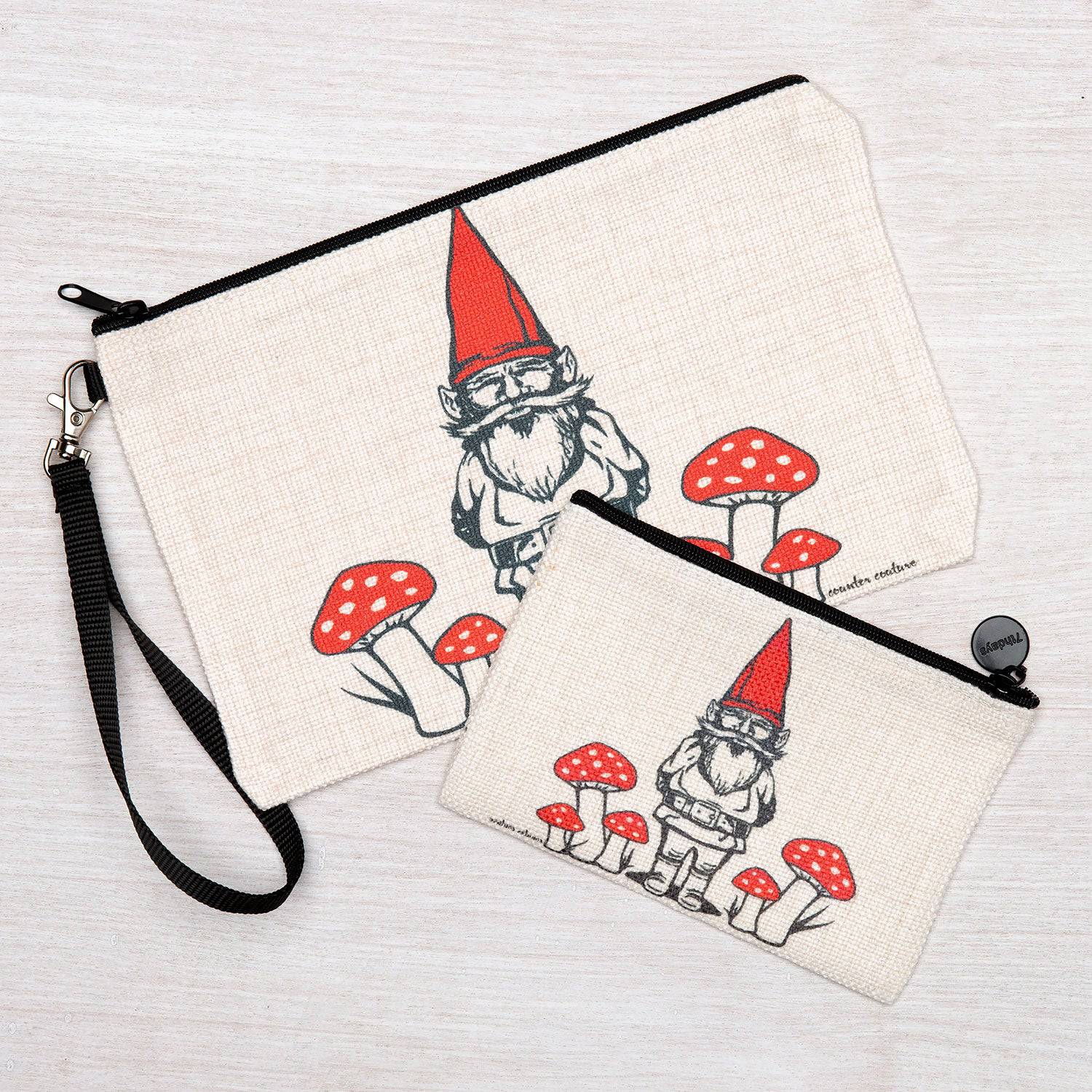 Gnome Zipper Pouch - Counter Couture