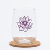 Lotus Flower Stemless Wine Glass - Counter Couture