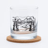 Mountains Whiskey Tumbler-Counter Couture