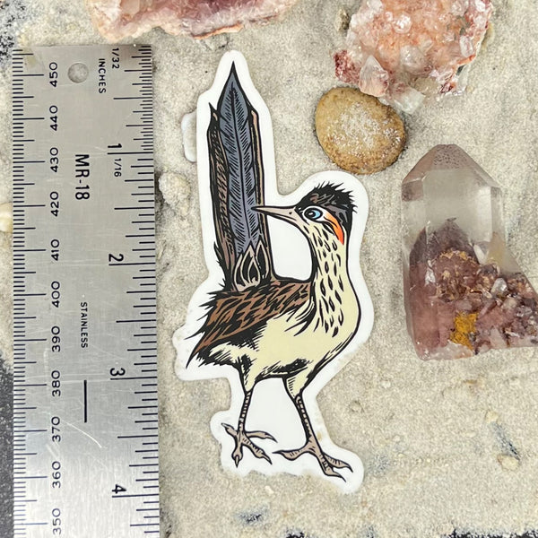 Roadrunner Die Cut Sticker