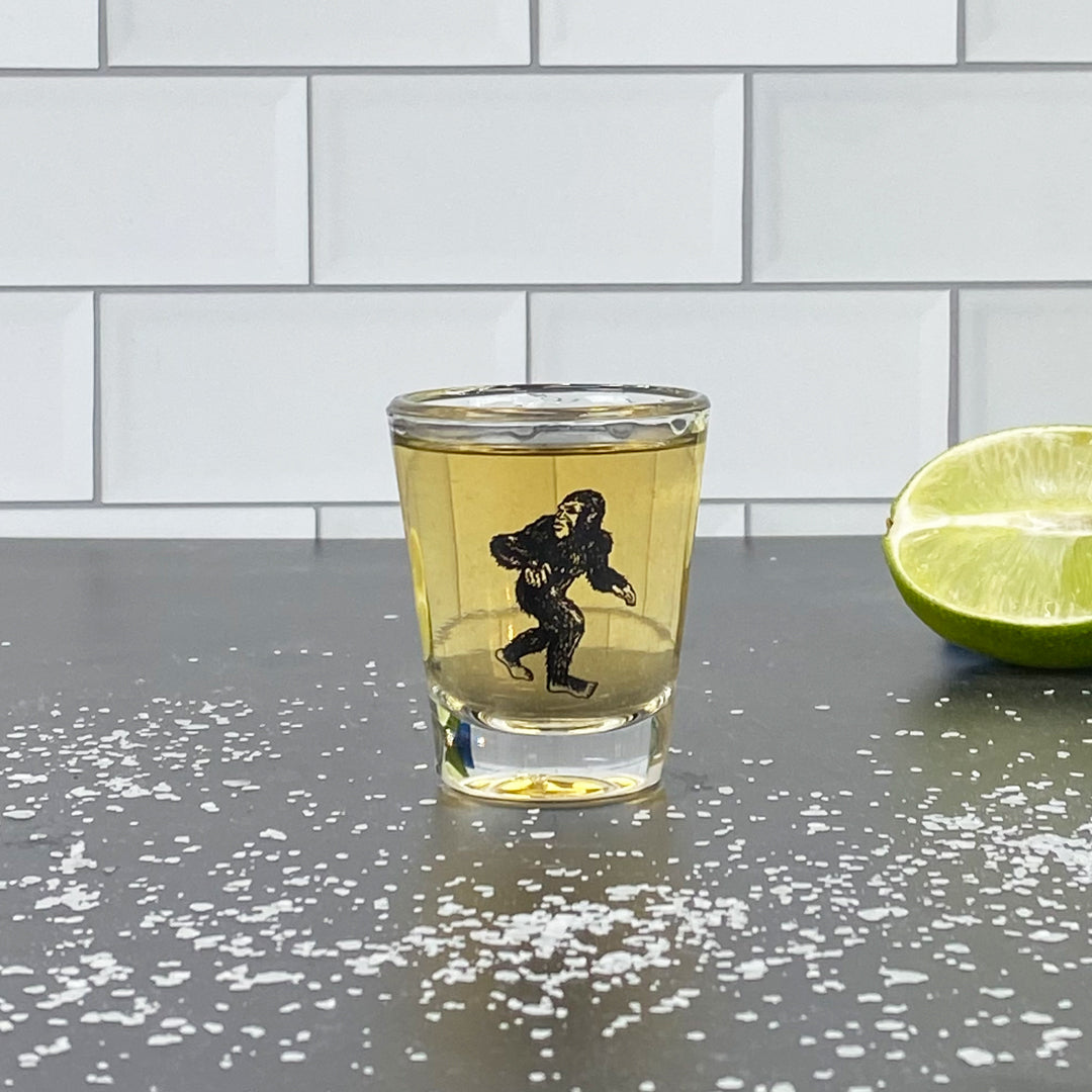 Bigfoot Glass Barware - Shot Glass- Counter Couture