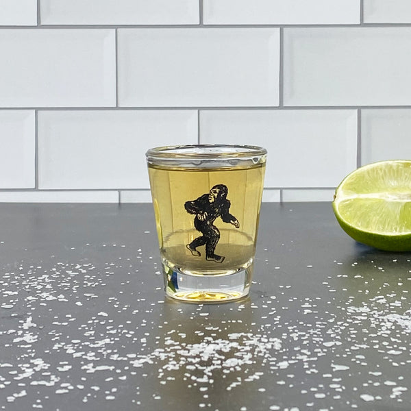 Bigfoot Glass Barware - Shot Glass- Counter Couture