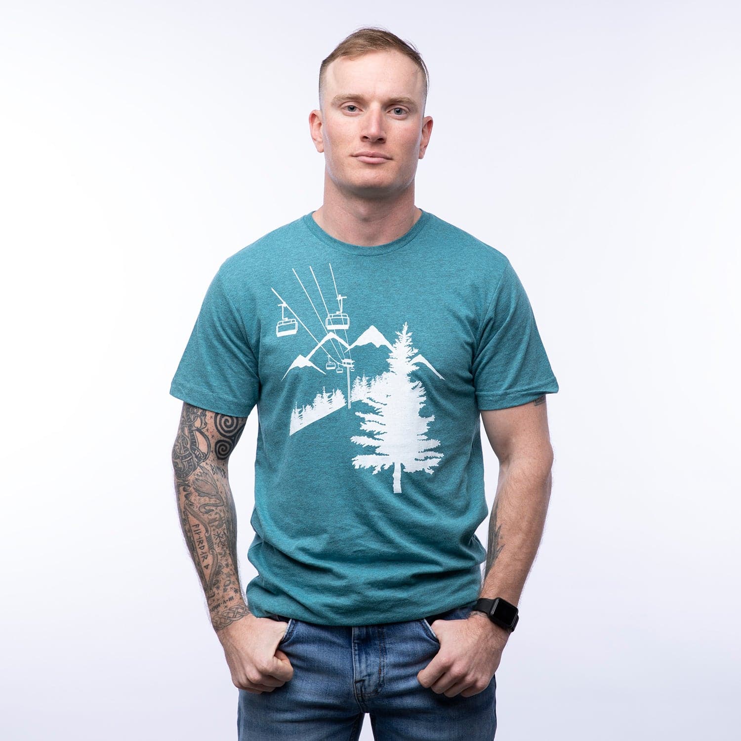 Ski LIft Unisex T-shirt - Counter Couture
