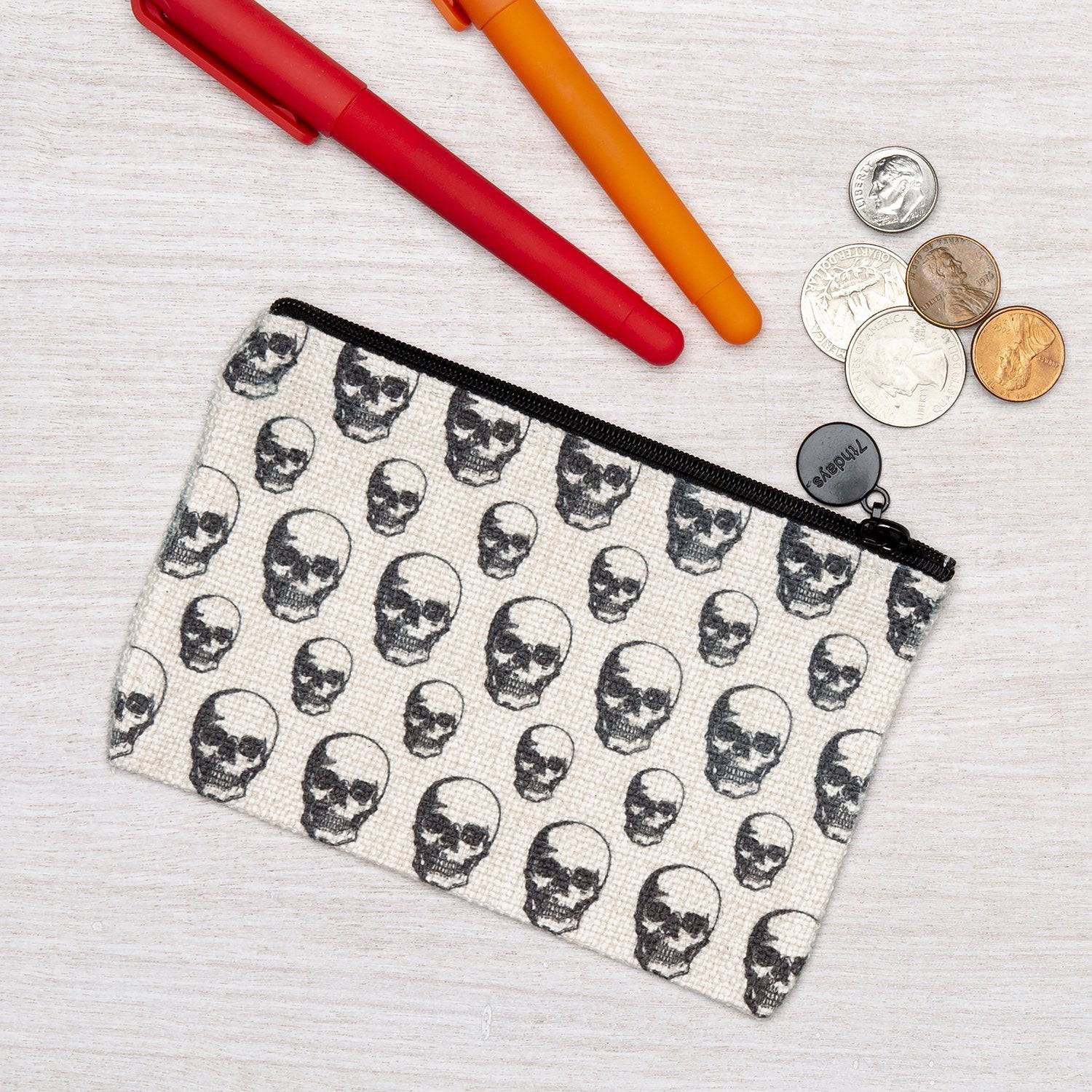 Skull Zipper Handbag - Counter Couture