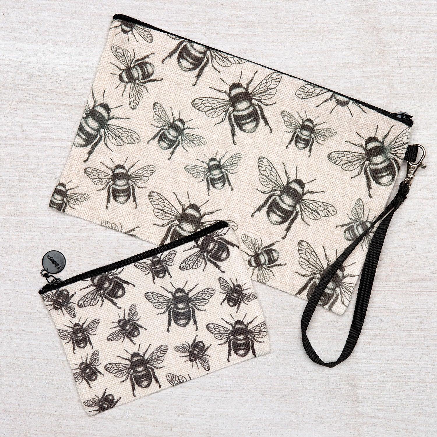 Linen Zipper Pouches - Counter Couture