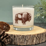 Bison Candle - Vanilla Whiskey Candle - Hand-Poured Soy Wax - Counter Couture