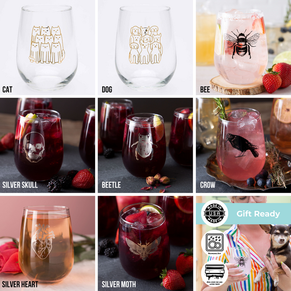 Mix and Match for the Perfect Set of 4 Wine Glasses
