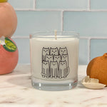 Cat 100% Soy Candle - Lilac Drift Scent - Counter Couture