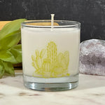 Cactus Candle - Desert Bloom - Hand-Poured 100% Soy - Counter Couture