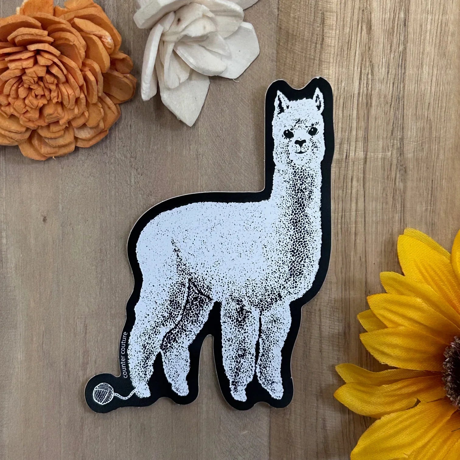 Alpaca Sticker - Counter Couture