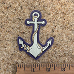 Anchor Water Bottle Stickers - 3.75 Inch, Weatherproof & Scratch Proof Vinyl - Counter Couture