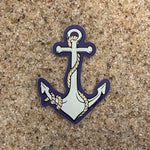 Anchor Water Bottle Stickers - 3.75 Inch, Weatherproof & Scratch Proof Vinyl - Counter Couture