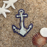 Anchor Water Bottle Stickers - 3.75 Inch, Weatherproof & Scratch Proof Vinyl - Counter Couture