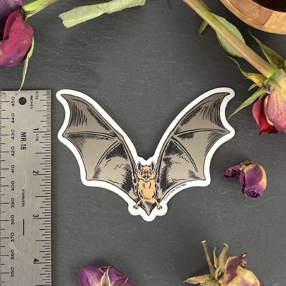 Cute Bat Stickers from Counter Couture Made of Vinyl
