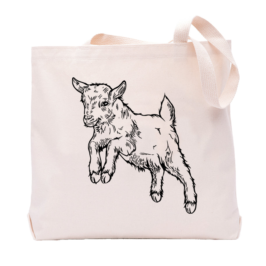 Baby Goat Tote Bag