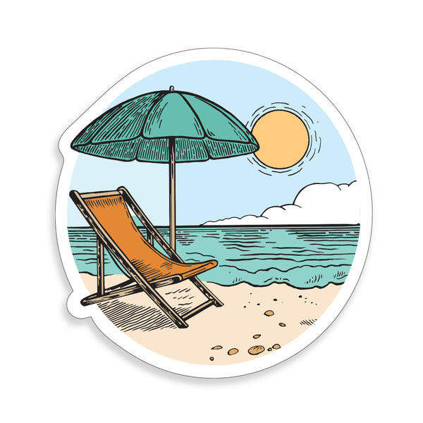Beach Life Sticker
