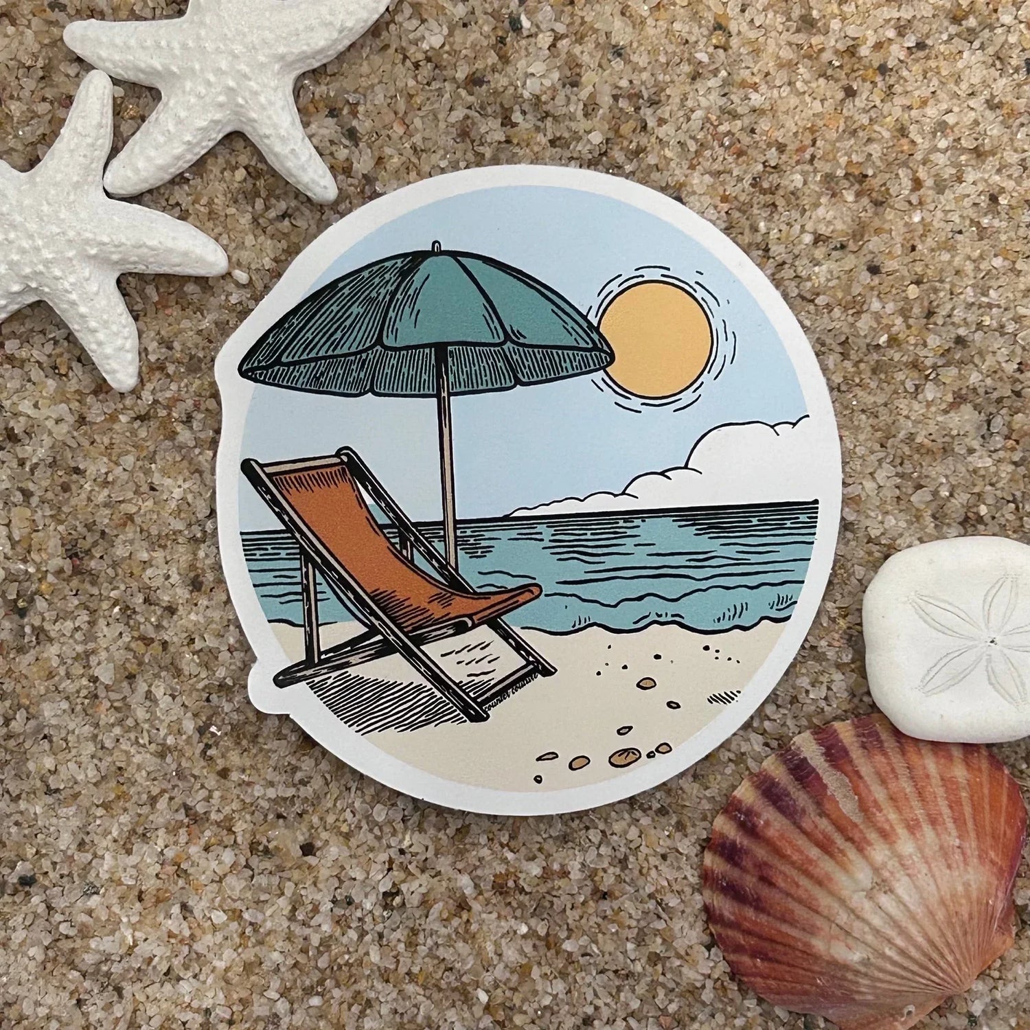 Beach Life Sticker - Counter Couture