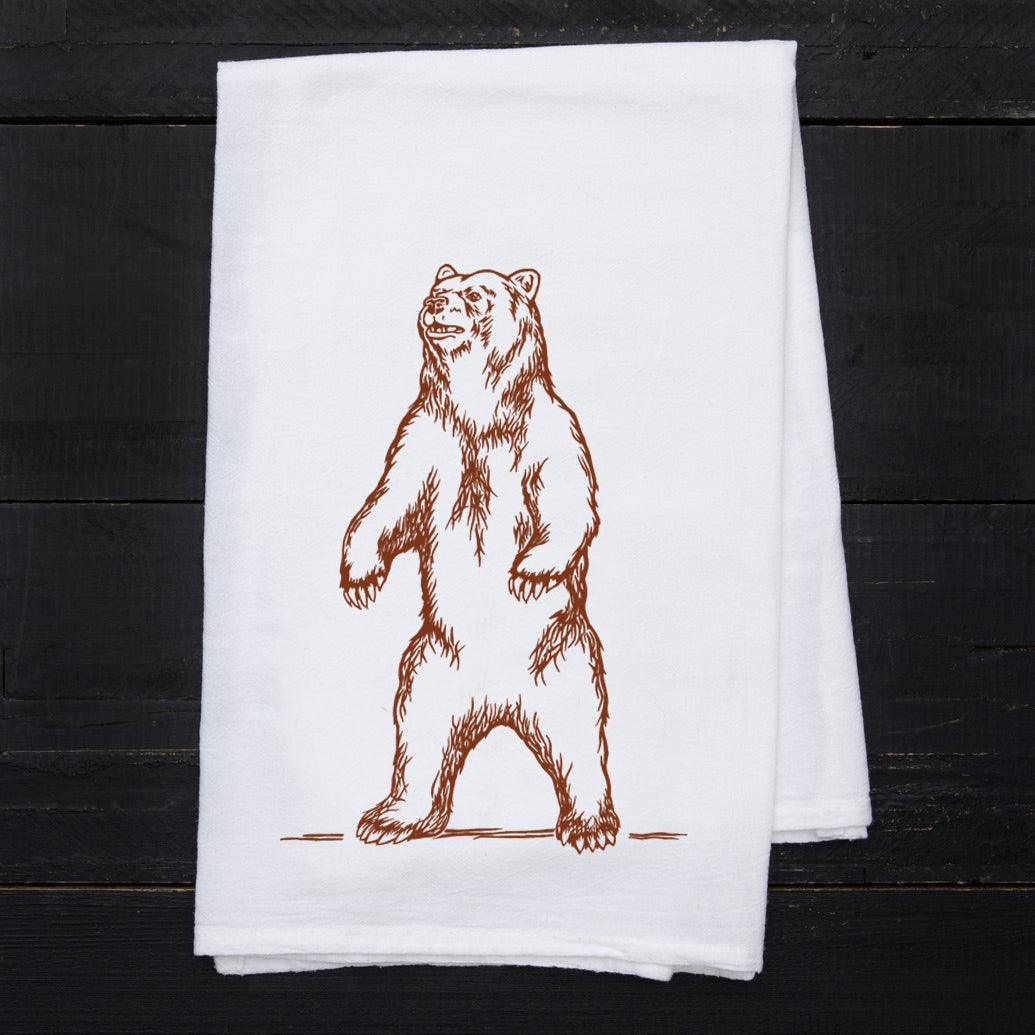 Bear Flour Sack Towel - Counter Couture