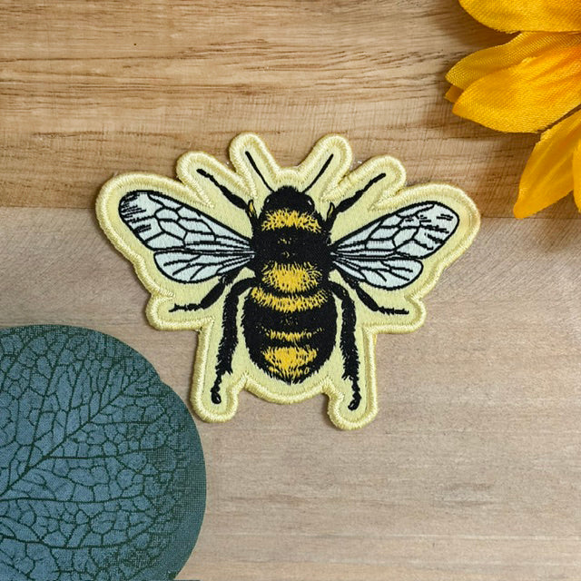Bee Iron-On Patch