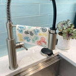 Bikes Swedish Dishcloth - Eco-Friendly & Biodegradable - Counter Couture