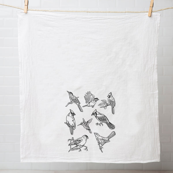 Birds Tea Towel