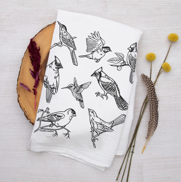 Birds Tea Towel