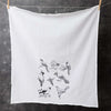 Birds Printed Tea Towel - Host/Hostess Gift - Dish Towel - Hand Towel - Counter Couture