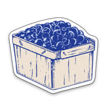 Blueberry Sticker - Premium Vinyl Decals | Weatherproof Scratch Resistant Matte Finish - Counter Couture