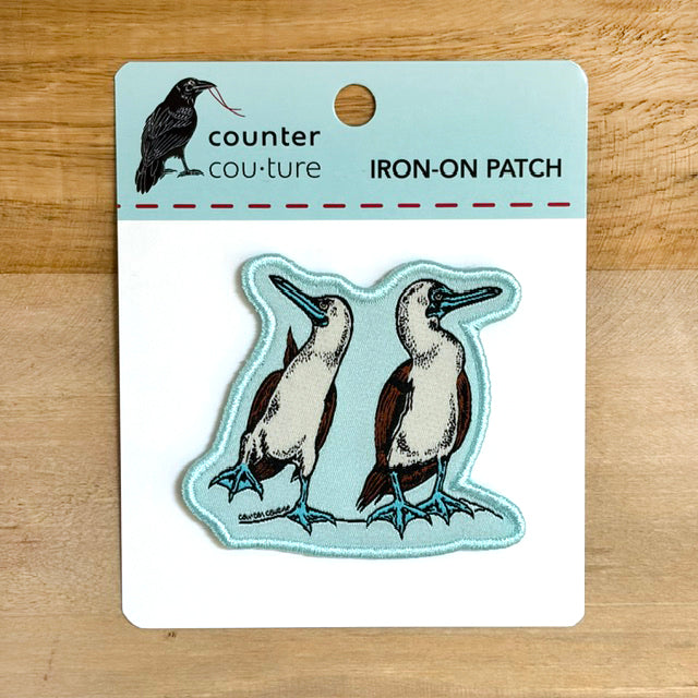 Boobies Iron-On Patch