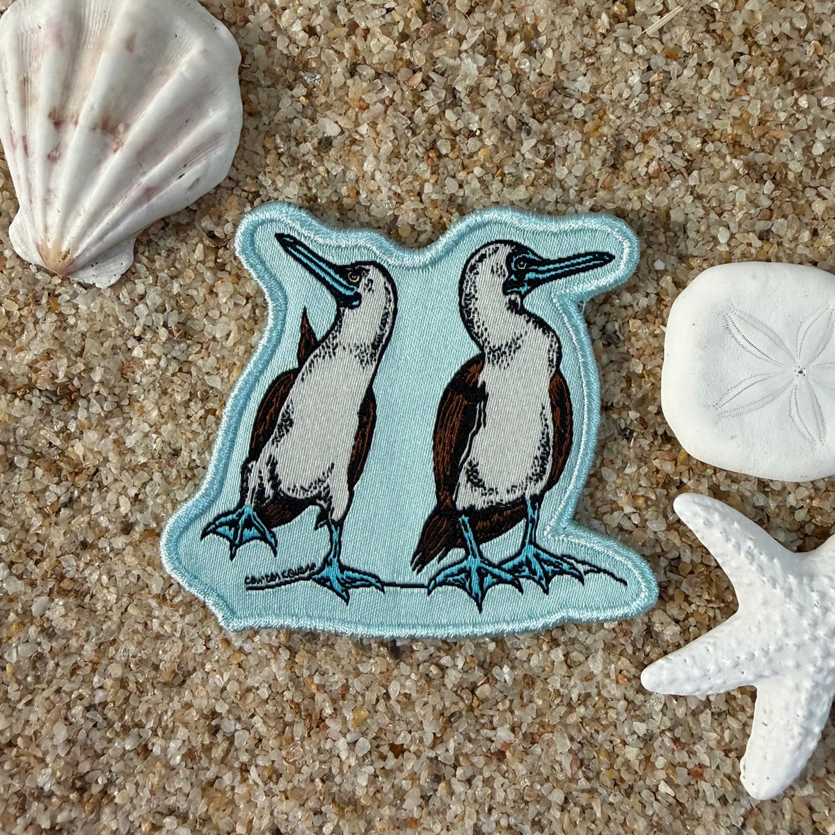 Boobies Iron-On Patch
