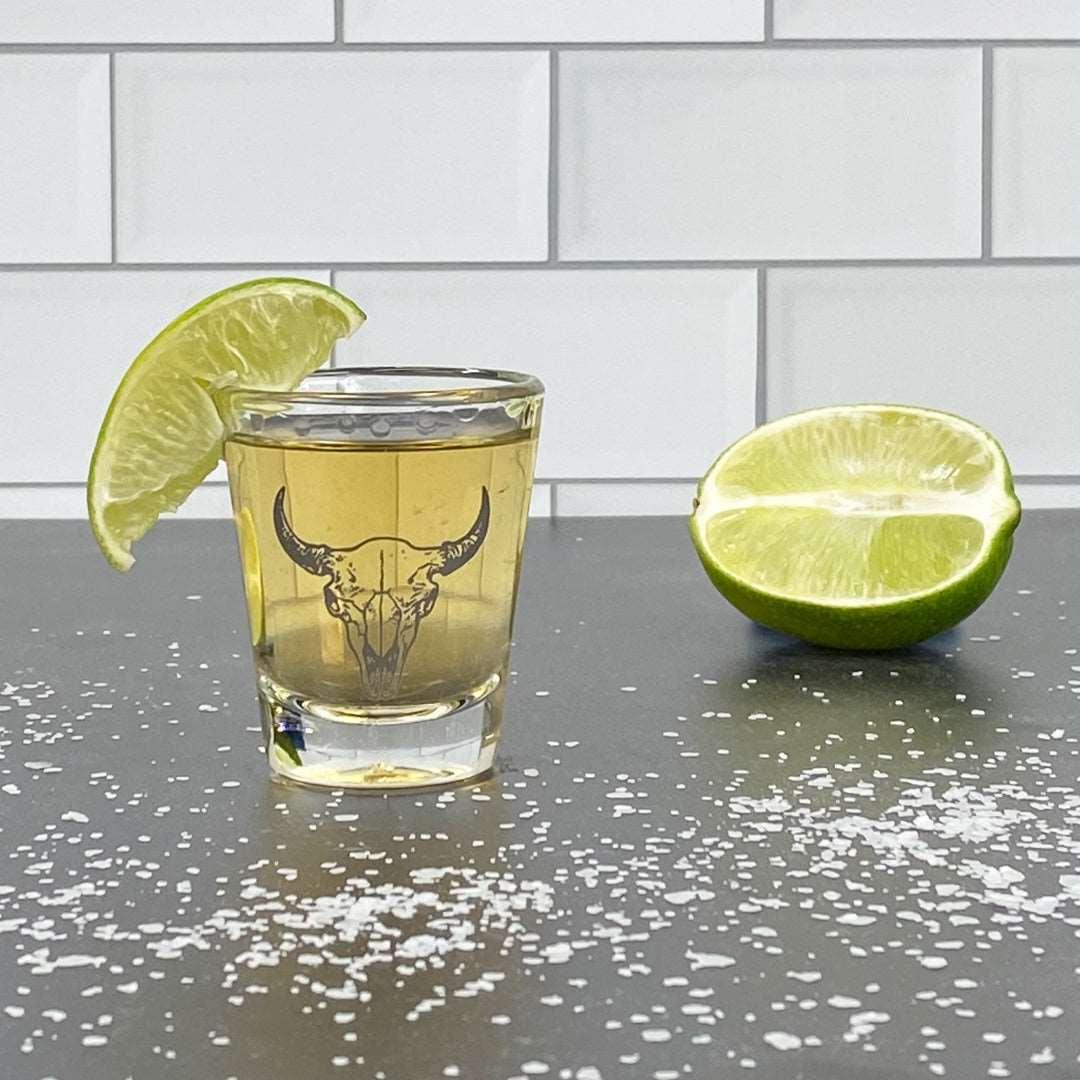 Buffalo Skull Shot Glass - Counter Couture