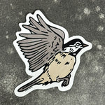 Chickadee Sticker – Premium Vinyl Decal, Weatherproof Scratch Proof Outdoor Design - Counter Couture