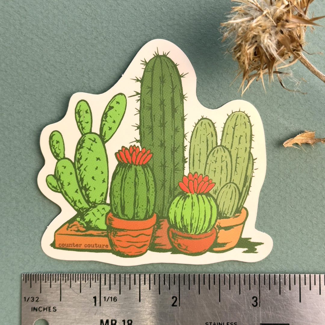 Cactus Sticker - Counter Couture