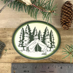 Camping Badge Sticker - Counter Couture