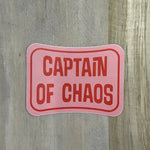 Captain of Chaos Sticker - Counter Couture