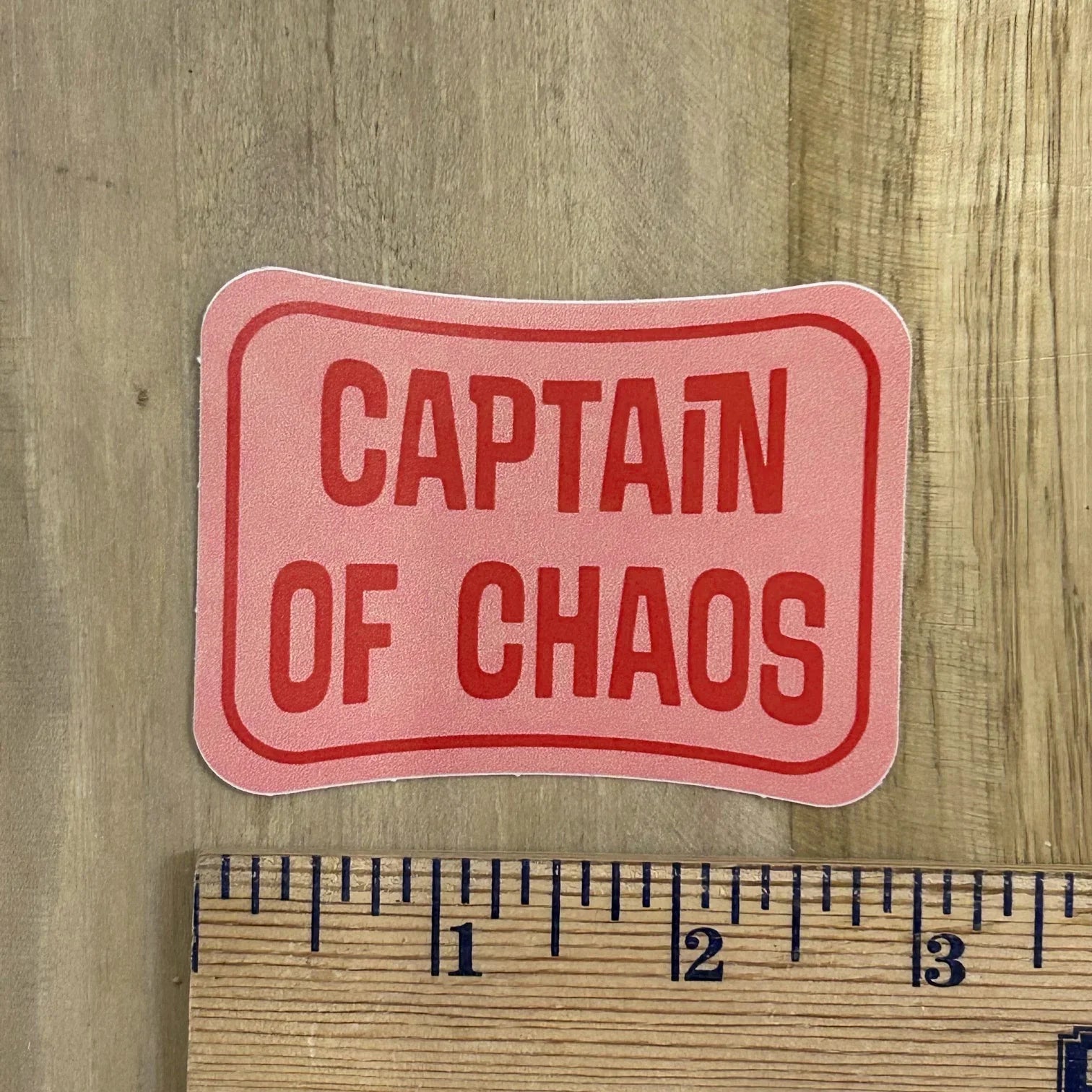 Captain of Chaos Sticker - Counter Couture
